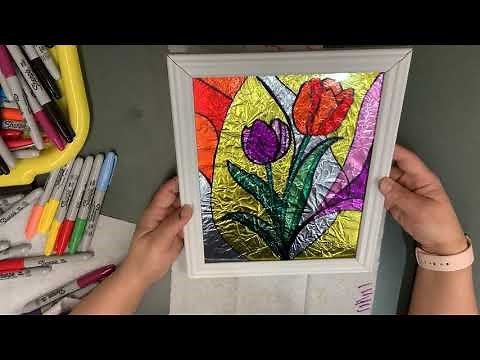 Try it Thursday Sharpie Stained Glass