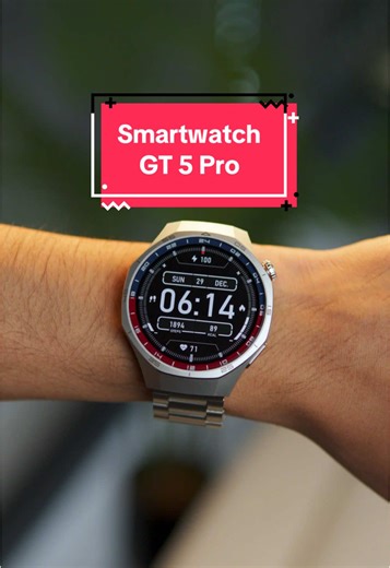 Smartwatch GT 5 Pro: Premium Look, Budget Price!