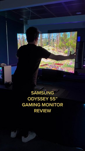 Samsung Odyssey Ark 55-Inch Gaming Monitor Review