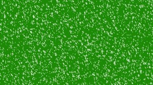 winter snowfall background Winter softly falling snow effect, chroma key green screen background.