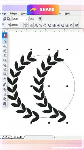 How to make a School Logo in CorelDRAW #CorelDRAW #logodesign #shorts #viral #trending #cdrfile #cdr