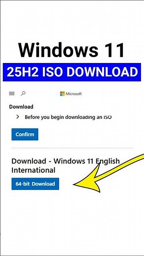 Windows 11 25H2 Official ISO Download (2025) | Direct from Microsoft Site 🔥