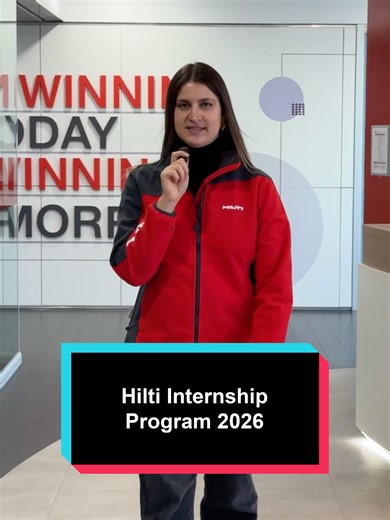 Scopri il Nuovo Programma di Stage Hilti