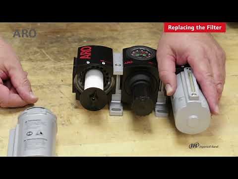 ARO FRL Units: Helpful Tutorial on the Basics of Filter Maintenance
