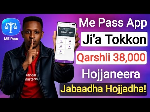 Me Pass Irra Qarshii 38000 Hojjannee | Hojii Online Dhabbataa Me Pass |