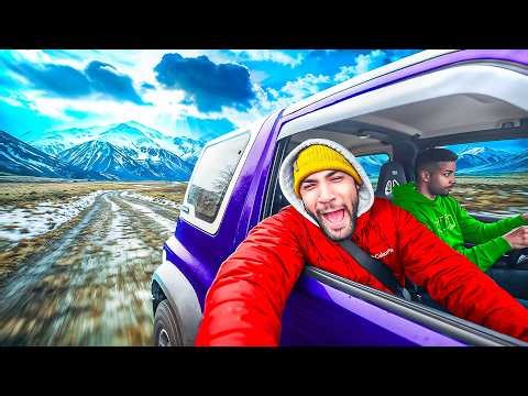 We just wanted to SKID in the snow… and THIS happened!