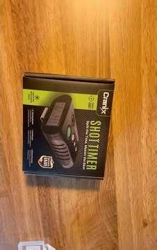 New Shot Timer - Forward looking to Using…