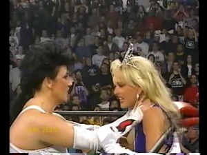 Sherri Martel & Debra McMichael catfight -14/4/97-
