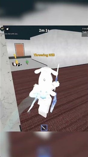 MM2 SNOWSTORM MURDERER ROUND #mm2 #roblox #murdermystery2