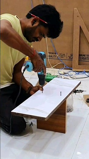 how to make study table at home स्टडी टेबल कैसे बनाया 🤔 देखते हैं #shortvideo