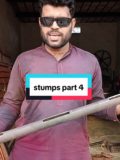 I'm making stumps use in cricket part 4 #mudassarmughal725 #crafts #cricket