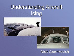 Understanding Aircraft Icing - SlideServe