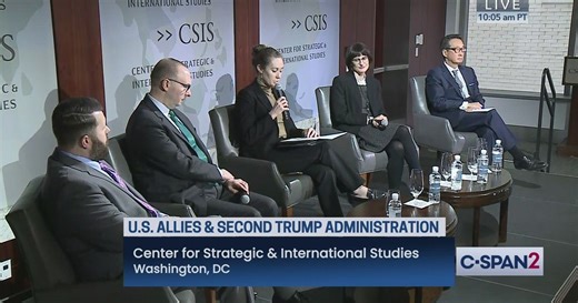 Center for Strategic and International Studies Discussion on U.S. Allies and Second Trump Administration