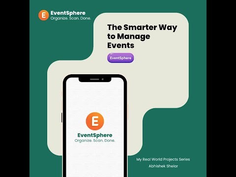 EventSphere – Smart College Event Management App | Flutter + QR Ticketing + Automation