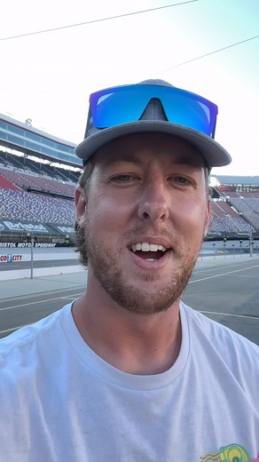 This skid pad is HUUUUGE!!!! Let’s go! #Bristol #Bristol1000 | Cleetus McFarland