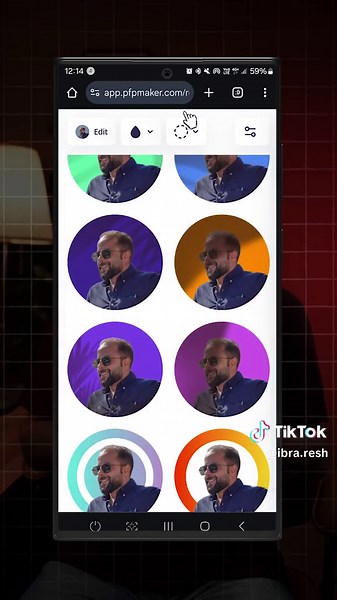 إزالة الخلفية بسهولة مع موقع PFPmaker