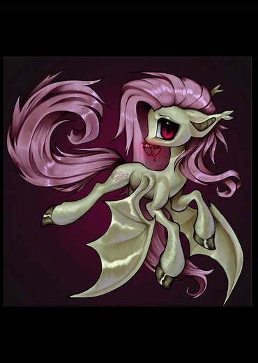 Redrawing Flutterbat: An MLP Art Challenge
