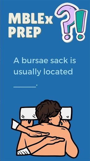 MBLEx Prep Question 503 - Bursae