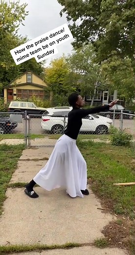 Youth Sunday Praise Dance and Mime Performance