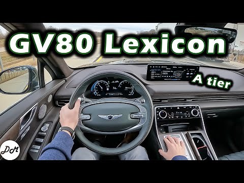 2023 Genesis GV80 – Lexicon 21-speaker Sound System Review