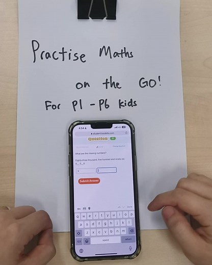 KooBits on Instagram: "📱📈 Keep your child's math skills fresh on-the-go with KooBits! 🚀 Our latest release allows for one-click access through the KooBits Parent App to start the Daily Challenge. 🎉 Only 20 mins a day needed to reinforce school math concepts. Plus, it's flexible - your child can practice during the commute home or while your are busy running errands!"