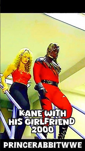 Kane with His girlfriend 2000 #kane #wweshorts #wwe