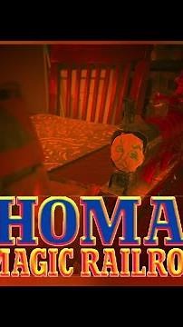 (Thomas and the magic railroad) Diesel 10 Jr and James Scene.￼