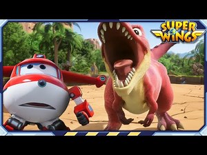 Superwings | S9 | Jett Meets the New Dino Wings | Super Combo | Ep.10
