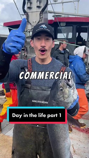 Head out to sea with me and my crew! We are heading out to sea to catch some fresh Alaskan Black Cod🎣 #CommercialFishing #AlaskanSeafood #Sustainable