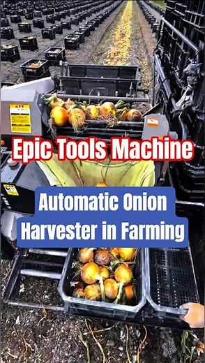 Agriculture Tools Machine: Smart Onion Harvesting Innovation