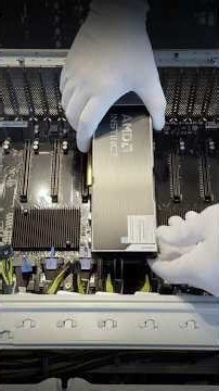 HOT PCIe 144GB HBM3E AI GPU AMD Instinct MI350P