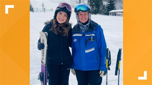 Learning to ski at Roundtop Mountain Resort