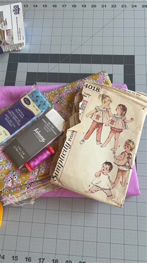 Sewing with Vintage 1961 Machine: Tilda Fabric Tutorial