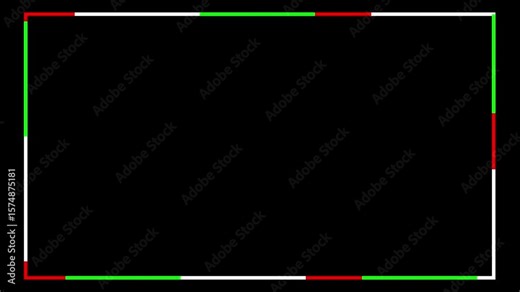 Glowing Background Border Line Icon Animation Futuristic Light Frame Edge UI Loop for Tech, HUD Display, Digital Interface, and Sci-Fi Motion Design Projects