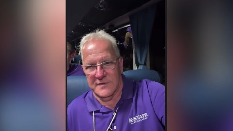 Kansas State band and cheer teams finally reach Dublin after delays