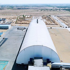 [Hot Item] Steel Structure Air Dome Tensile Membrane Industrial Inflatable Dome