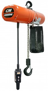 CM Lodestar Model RR 2 Ton Electric Hoist - 16 fpm Single Speed