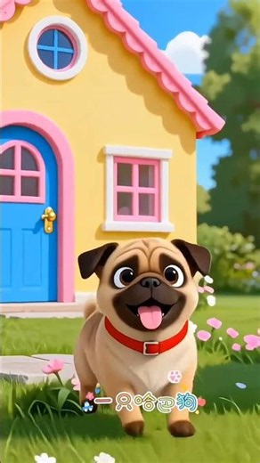 Super cute Pug song for Babies - Perfect for Toddlers' Playtime