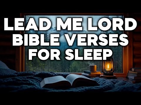 Sleep Without Worries | Bible Verses & Calming Rain Sounds