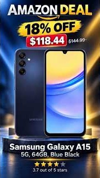 Samsung Galaxy A15 5G 64GB Renewed | What to Know Before Buying