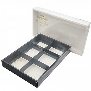 [Hot Item] Folding Printed Paper Moon Cake Boxes with Divider