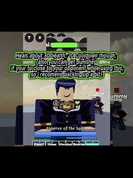 Josuke Moveset (jjs skill builder) #jojo #jjs #skillbuilder #jojosbizzareadventure #yba #josuke