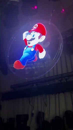 Lifting Fan Hologram Light Creating Dynamic 3D Visuals for Stage Shows