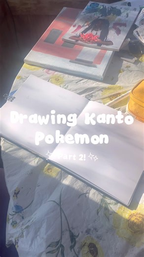 Drawing pokemon! Part 2! #fypシ #art #pokemon #pokemonart #howtodraw