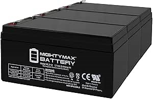 Amazon.com: Mighty Max Battery 12V 3AH SLA Battery Replacement for Bescor HP3 P70229-3 Pack : Health & Household