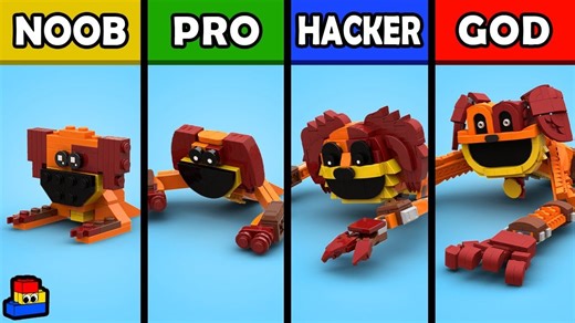 LEGO Poppy Playtime：DogDay (容易, 一般, 中等, 难)