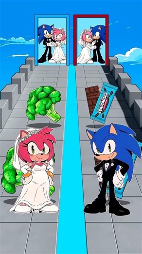 Perfect Puzzle Run Day 100 Challenge: Sonic vs. Amy Rose #SonicTheHedgehog #Sonic #Shorts