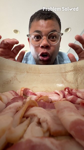 How to cook crispy bacon without making a mess