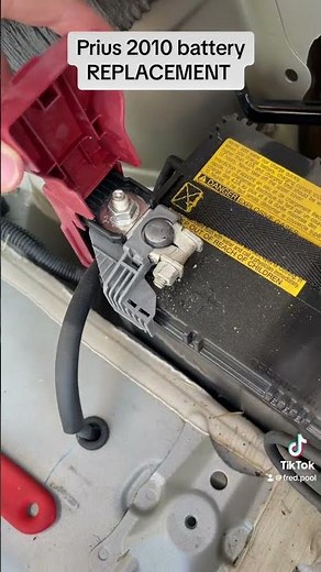 Prius 2010 12 volt battery replacement procedure. #DIY #prius