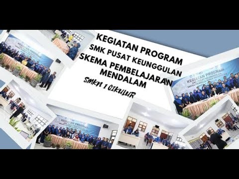 Maf baru upload, lagi sibuk hehe " REALISASI SMK Pusat keunggulan (PK) SMK NEGERI 1 CIKULUR " Part 1